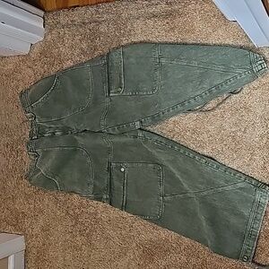 NWT Free People denim cargo jeans